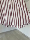 34948 Çizgili Tunik-Bordo