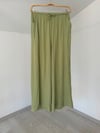 4008 Beli Lastikli Pantolon-Yeşil
