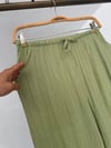 4008 Beli Lastikli Pantolon-Yeşil