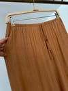4020  Beli Lastikli Pantolon-Camel