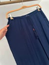 4020  Beli Lastikli Pantolon-Lacivert