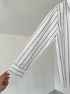 51013Ç Çizgili Gömlek-Lacivert