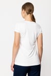 51302 Sıfır Yaka Basic Bluz-Ekru