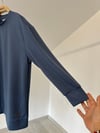 52324 Yumuşak Dokulu Tunik-İndigo