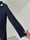 66009 Yuvarlak Yaka Basic Tunik-Lacivert