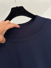 66009 Yuvarlak Yaka Basic Tunik-Lacivert