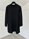 66009 Yuvarlak Yaka Basic Tunik-Siyah