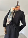 68276 Triko Astarlı Denim Pardösü-Siyah