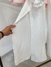 6951 Keten Kimonolu Pantolonlu Takım-Ekru