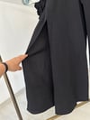 6954 Kimonolu Pantolonlu Takım-Siyah