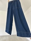 70127 Bol Paça Denim Pantolon-Lacivert