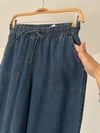 70127 Bol Paça Denim Pantolon-Mavi