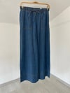 70127 Bol Paça Denim Pantolon-Mavi