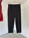 7013 Cepli Denim Pantolon-Siyah