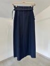 72002 Kemer Detaylı Denim Etek-K.Kot