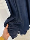 78913 Tensel Denim Etek-İndigo