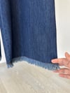 79001 Paçası Püskül Detaylı Denim Pantolon-K.Kot