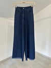 79001 Paçası Püskül Detaylı Denim Pantolon-K.Kot