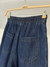 79001 Paçası Püskül Detaylı Denim Pantolon-K.Kot