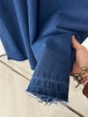 79017 Yıkamalı Elastik Bel Denim Pantolon-A.Kot