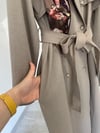 8000 Denim Trençkot-Bej