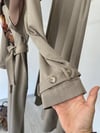 8000 Denim Trençkot-Bej