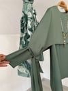9127 Tunik Pantolon Takım-Yeşil