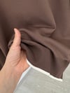 TRK14 Kontrast Biyeli Triko Bluz-K.Vizon