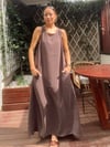 Elbise Gömlek İkili Takım -Kahve