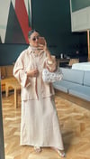 Elbise Gömlek İkili Takım -Vanilya