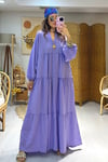 Katleya Maxi Elbise - Lila