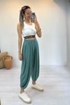 Modal Şalvar - Mint