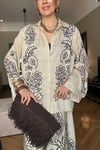 Nakış Desenli Oversize Takım
