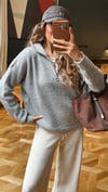 Yumoş Pinterest Kazak- Gri