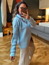Yumoş Pinterest Kazak- Mavi