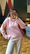 Yumoş Pinterest Kazak- Pembe