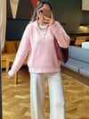 Yumoş Pinterest Kazak- Pembe