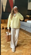 Yumoş Pinterest Kazak- Sarı