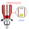  H4 Uzun Kısa LED Far Ampul Motosiklet Otomobil LED Işık 12-24V 6000K Beyaz Yüksek Performans 1800LM