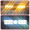  Off-Road Premium 30 CM Tampon Kaput LED Bar Beyaz Işık Projektör DRL Gündüz Led Metal Gövde 12-24V
