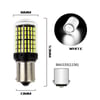  Oto Led Sinyal ve Geri Vites Ampulü BEYAZ Ultra Parlak 1156 TEK TIRNAK 144 Led Ürün BA15S 