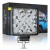 16 LED X ANGEL Çakarlı Off Road Kamyon İş Makinesi Çalışma Lambası 4 Adet