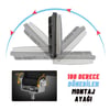 204 W Off Road Çalışma Lambası Sarı Çakar Ve Sinyal Mod Ultra Parlak 12-24V Led Oto Aydınlatma Işığı