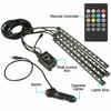 Araç İçi Ayak Altı 12 Led Müziğe Duyarlı Oto Animasyon Led Lambası