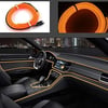 Araç İçi Neon Ledi Torpido İp Led 5 Metre TURUNCU