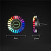 Araç İçi Petek Müziğe Duyarlı Ses Ve Ritim RGB Led Lambası
