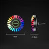 Araç İçi Petek Müziğe Duyarlı Ses Ve Ritim RGB Led Lambası