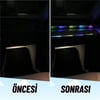 Araç İçi Torpido RGB Kayar Led Şerit 64 Farklı Renk Kumanda Ve APP Kontrollü 110 Cm Kayar Ambiyans LED Işık