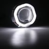 Bi-Xenon KARE 2,5 İnç Projektör Lens Çift Angel Renk KIRMIZI BEYAZ
