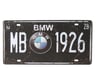 BMW 1926 Classic Dekorasyon Duvar Süsü Metal Retro Tabela 15X30